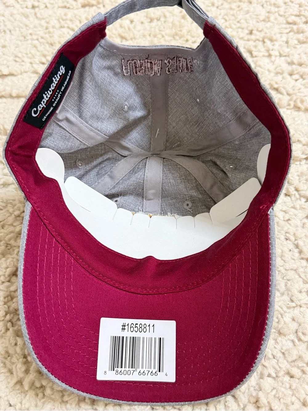 New Captivating Headwear Florida State Seminoles Relaxed Fit Adjustable Dad Hat